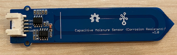 A grove soil moisture sensor